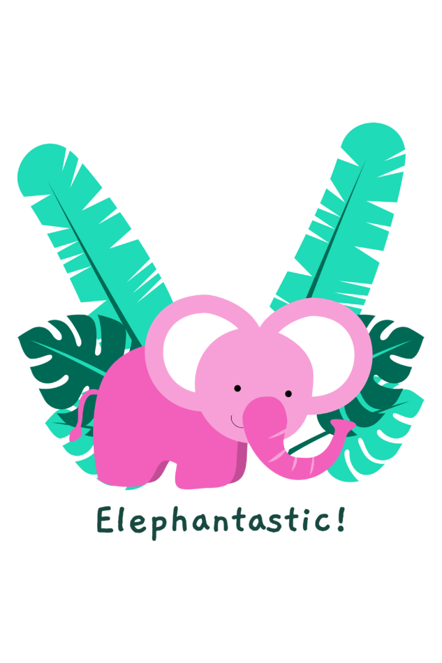 Elephantastic - Girl's T-shirt