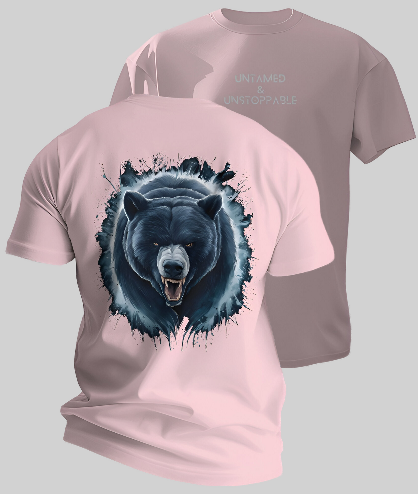 Fierce Bear - Men's Oversized T-shirt