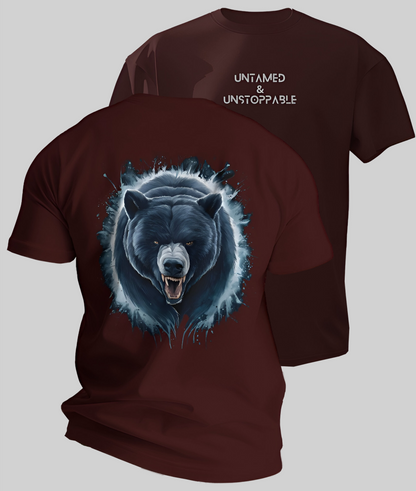 Fierce Bear - Men's Oversized T-shirt