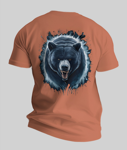 Fierce Bear - Men's Oversized T-shirt