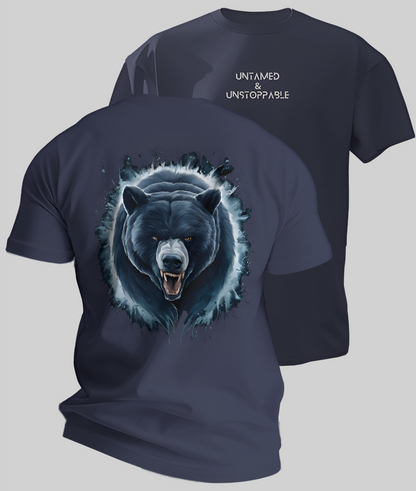 Fierce Bear - Men's Oversized T-shirt