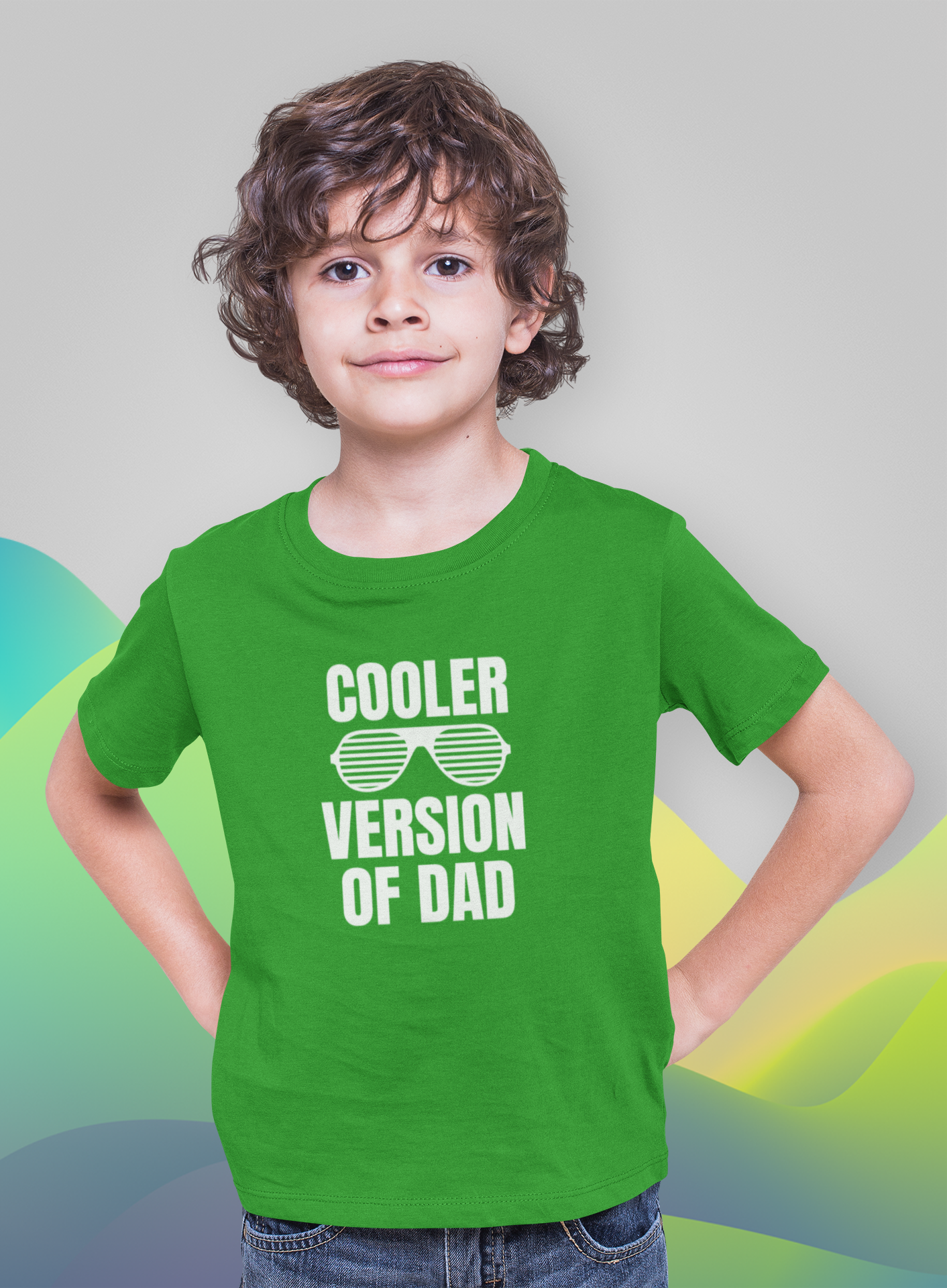 Dad's Cool Clone - Boy's T-shirt