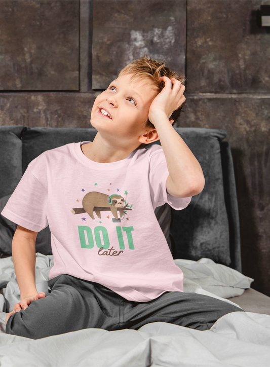 Do It Later - Boy's T-shirt