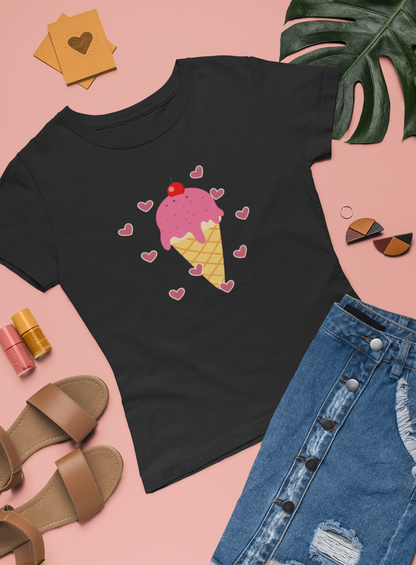 Ice Cream Love - Girl's T-shirt