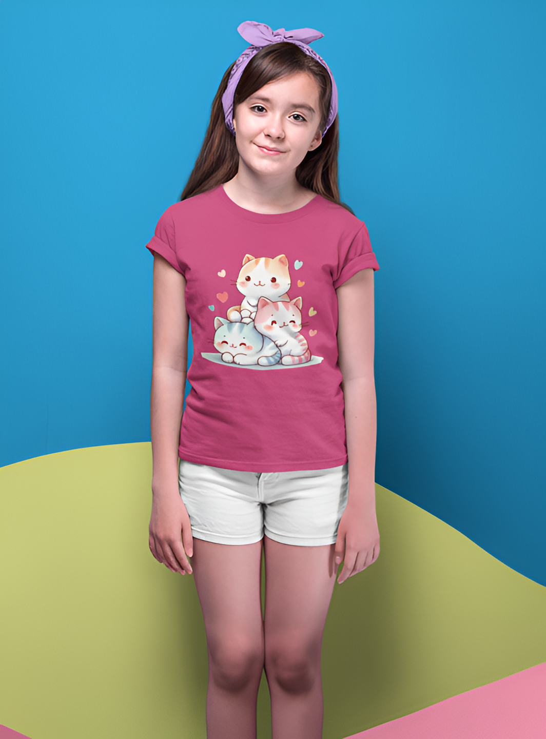 Cuddle Kittens - Girl's T-shirt