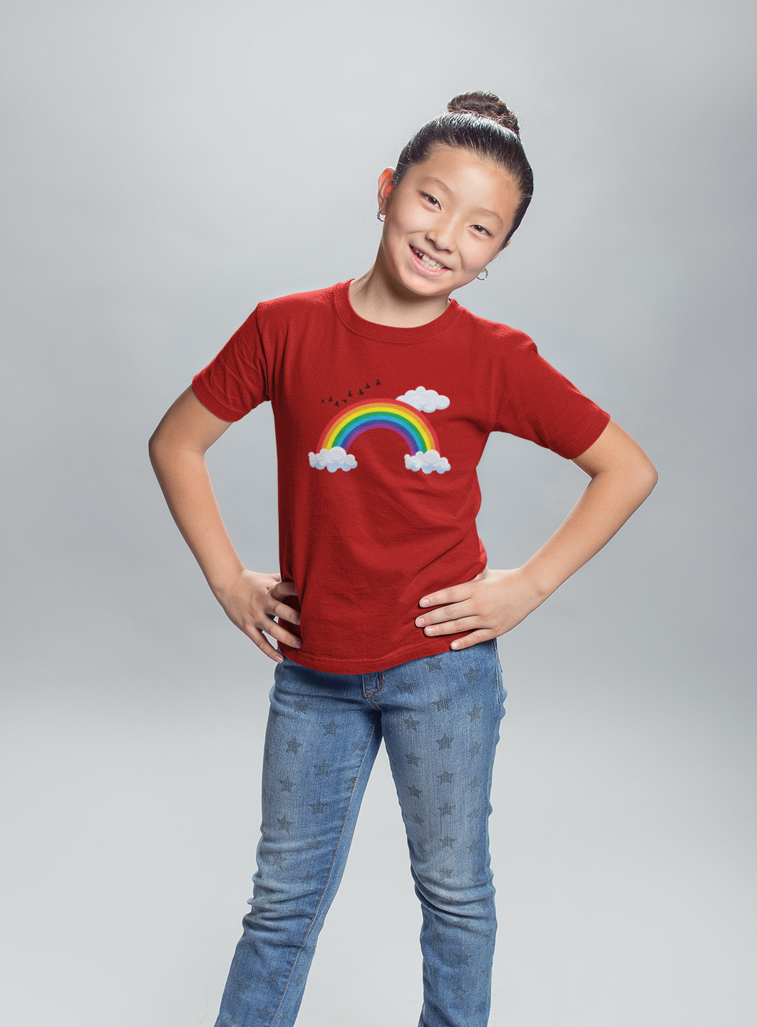 Rainbow Dreams - Girl's T-shirt