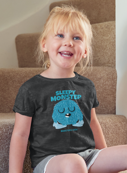 Sleepy Monster - Girl's T-shirt