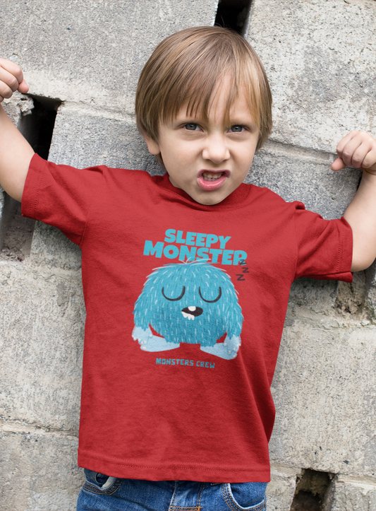 Sleepy Monster - Boy's T-shirt