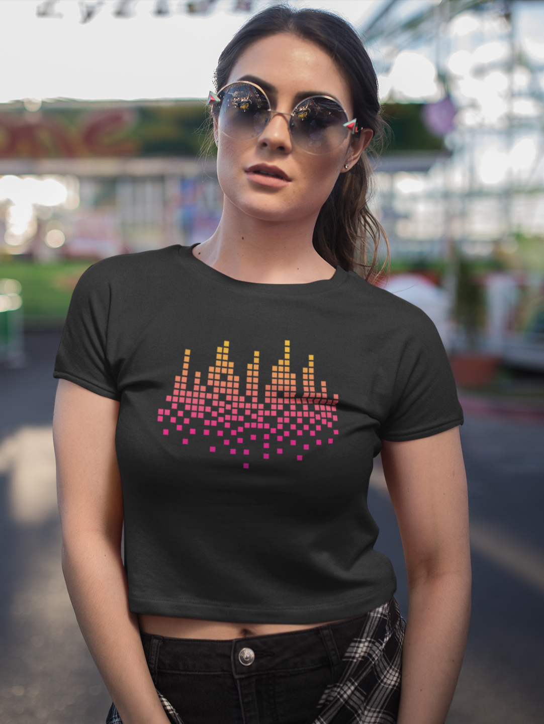 Soundwave Vibes - Women's crop top