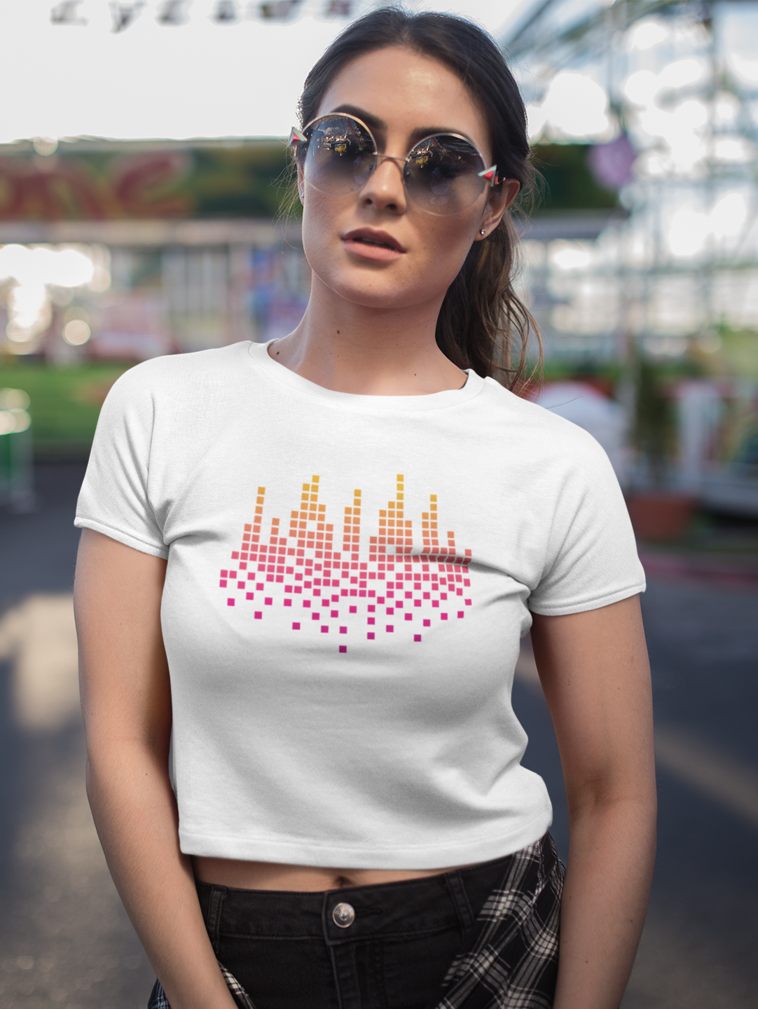 Soundwave Vibes - Women's crop top