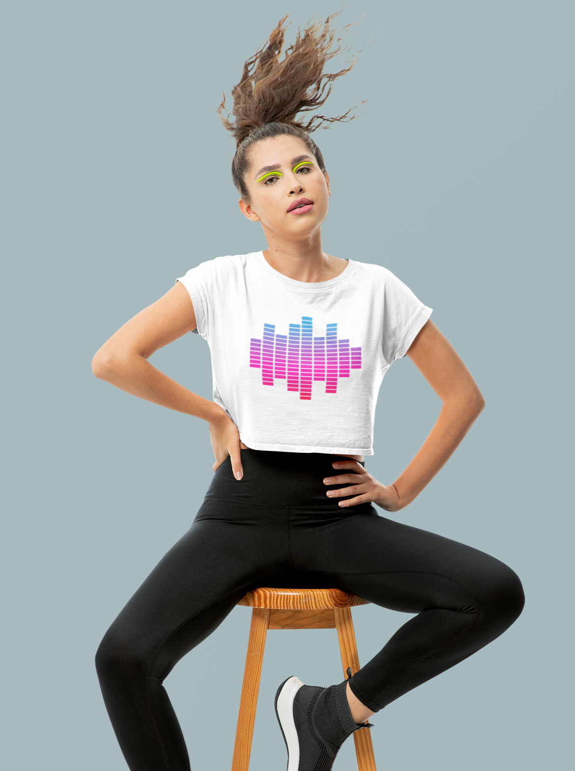 Soundwave Chic - Women's crop top