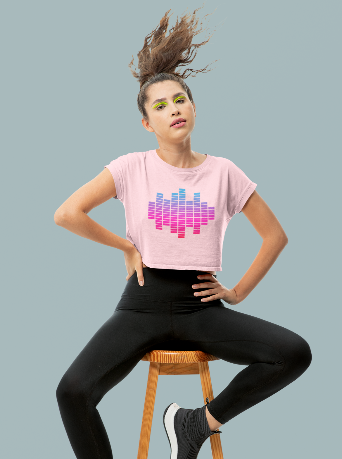 Soundwave Chic - Women's crop top