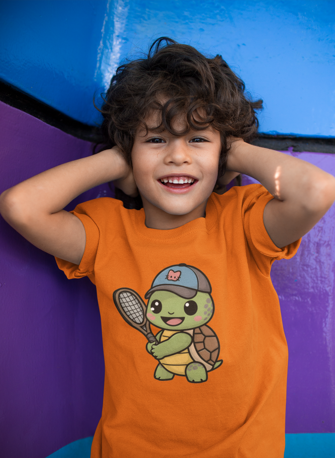 Turtle Champ - Boy's T-shirt