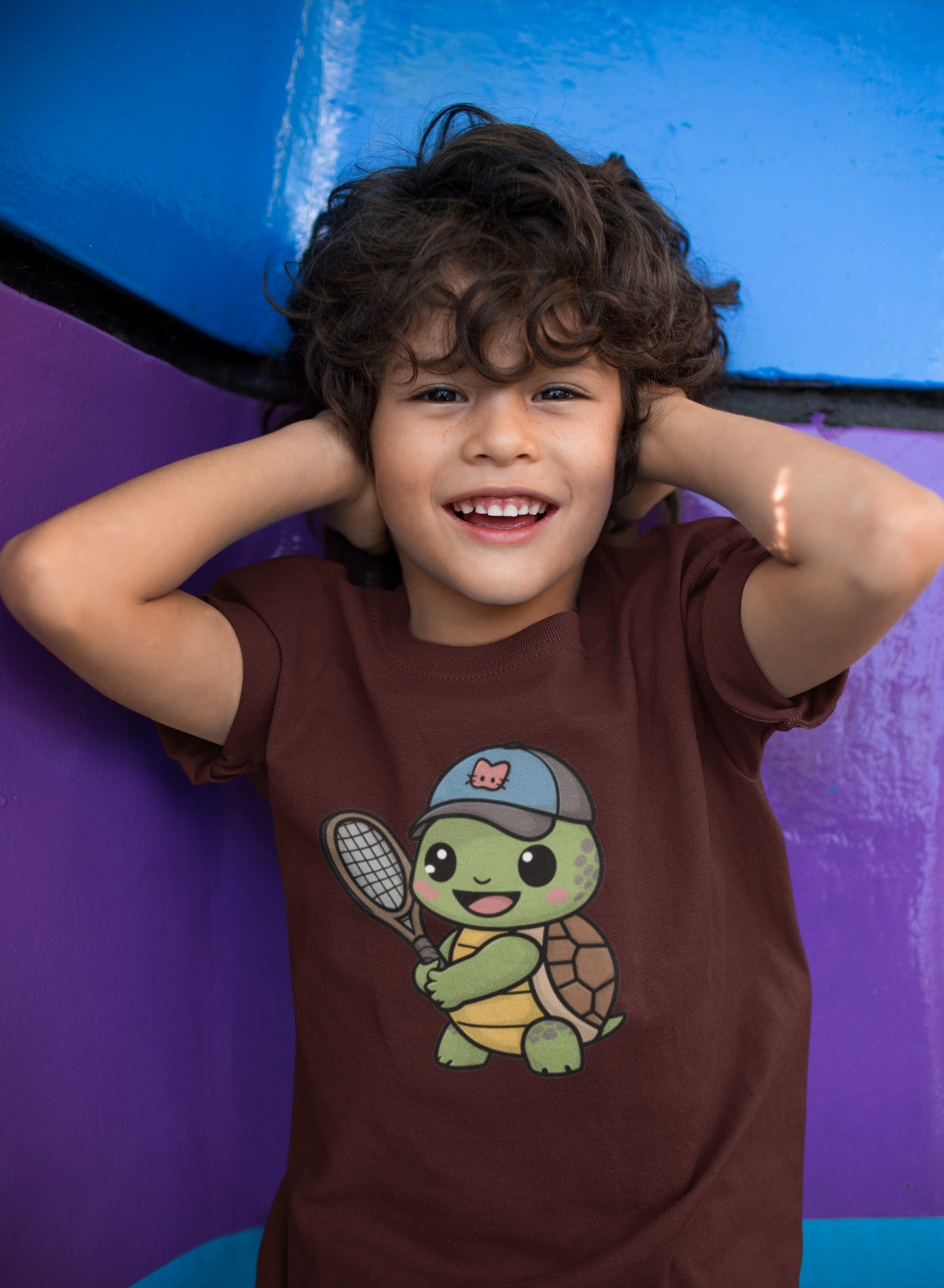 Turtle Champ - Boy's T-shirt