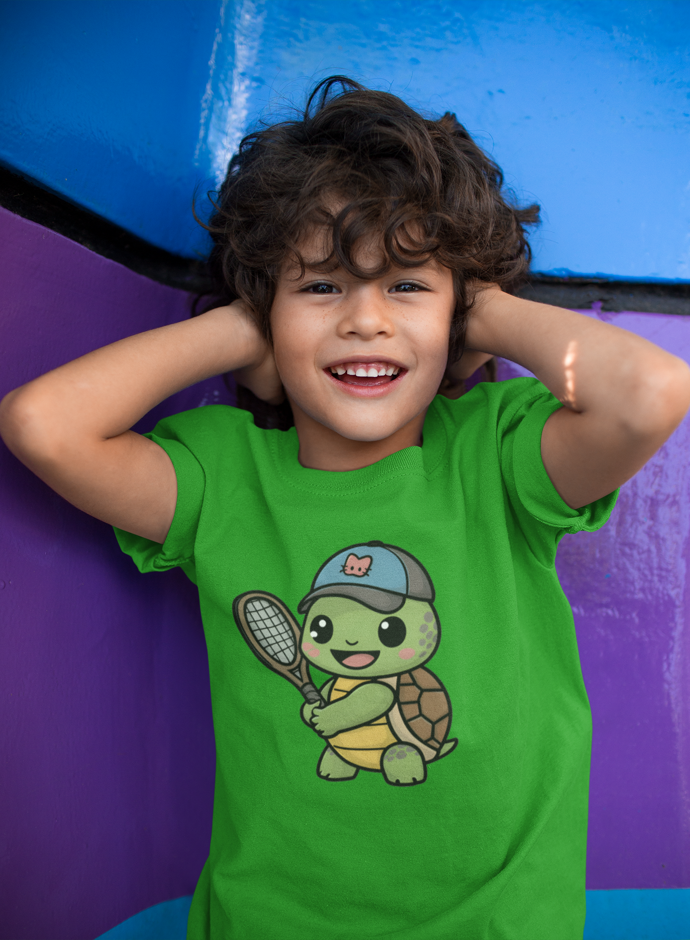 Turtle Champ - Boy's T-shirt