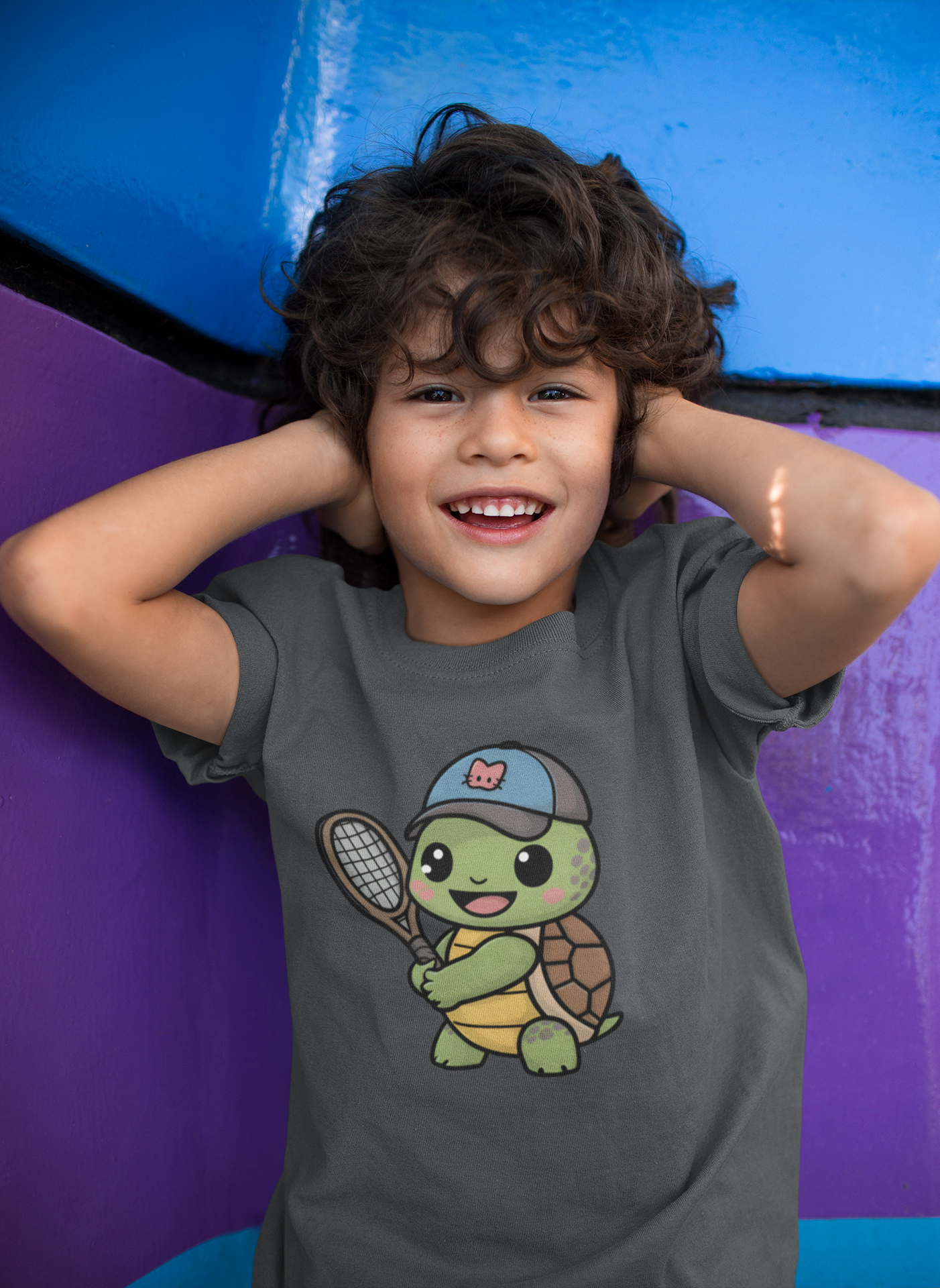 Turtle Champ - Boy's T-shirt