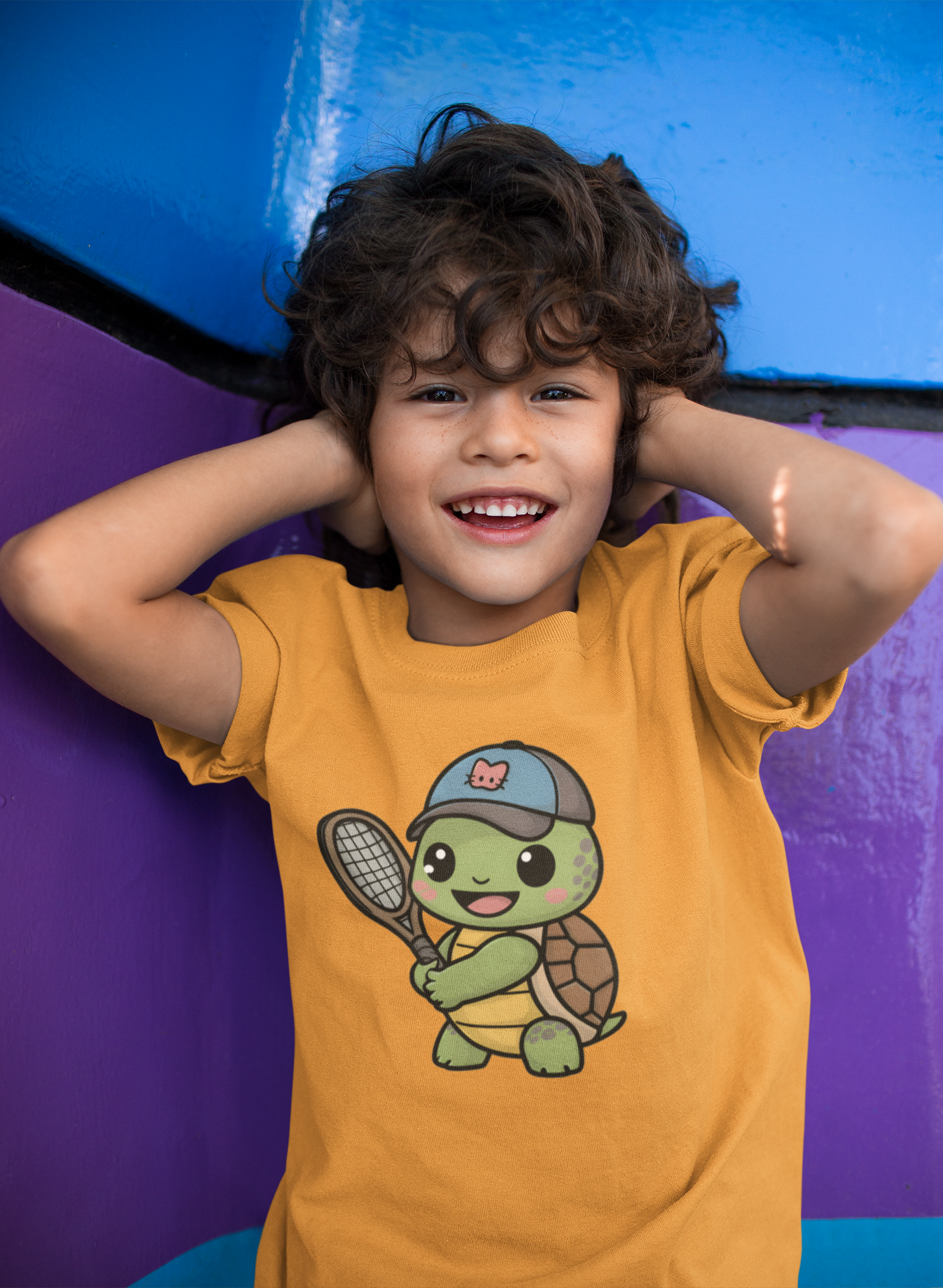 Turtle Champ - Boy's T-shirt