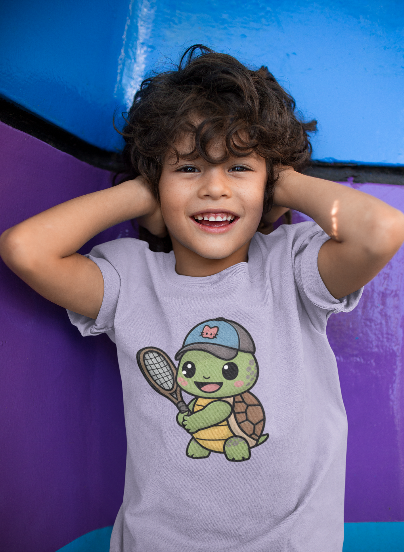 Turtle Champ - Boy's T-shirt