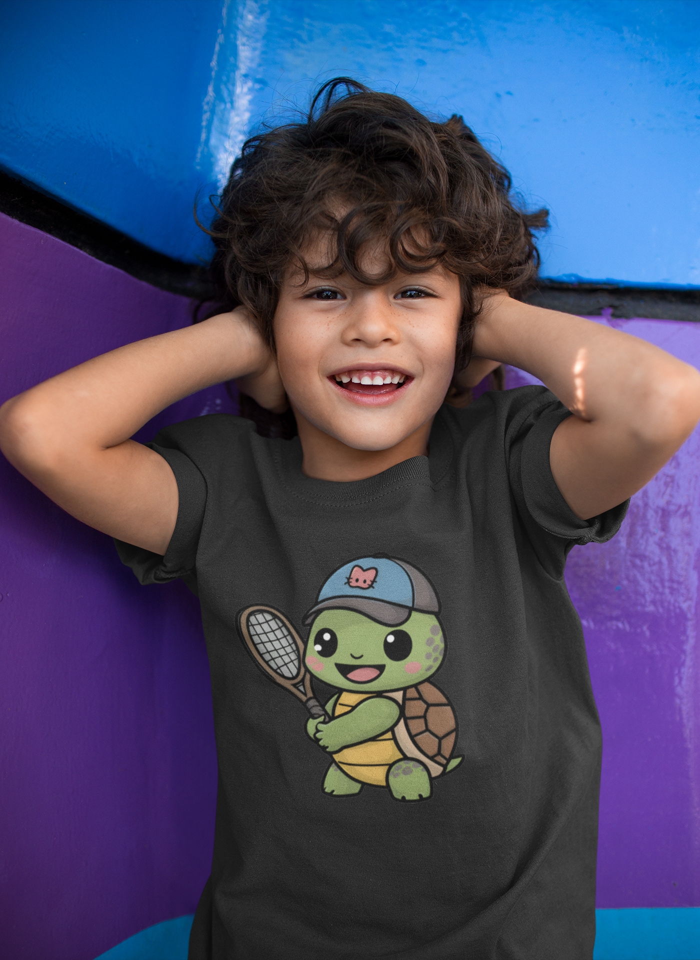 Turtle Champ - Boy's T-shirt