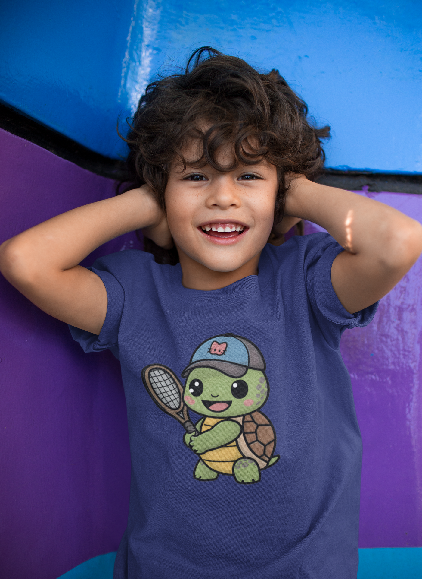 Turtle Champ - Boy's T-shirt