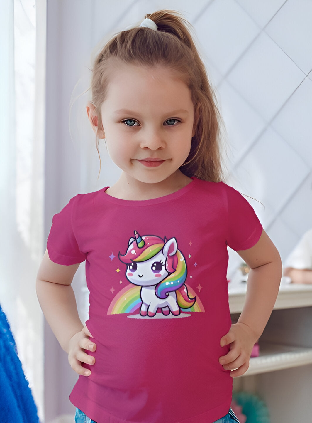 Magic Unicorn - Girl's T-shirt